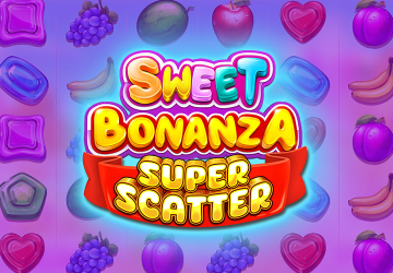 Автомат Sweet Bonanza Super Scatter в Zooma Casino